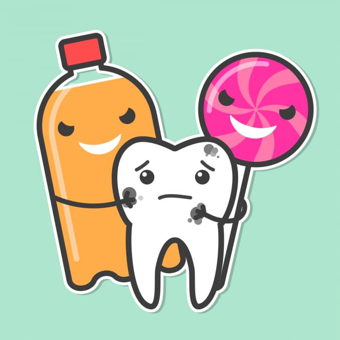 Causes of tooth stains